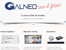 Tablet Screenshot of galneo.com